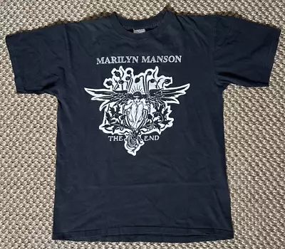 Vintage Marilyn Manson Winterland T Shirt The End 1996 Antichrist Superstar 1994 • $135