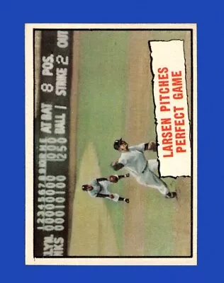 1961 Topps Set-Break #402 Don Larsen Perfect NR-MINT *GMCARDS* • $1.25