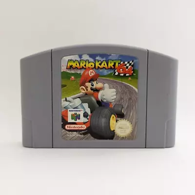 Genuine Nintendo 64 N64 Game Mario Kart 64 PAL AUS Cartridge Tested! Working! • $63.99