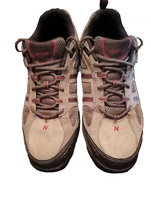 New Balance Men Size -13 EE Walking  Shoes MW646GR Lace  Athletic Brown Suede • $22