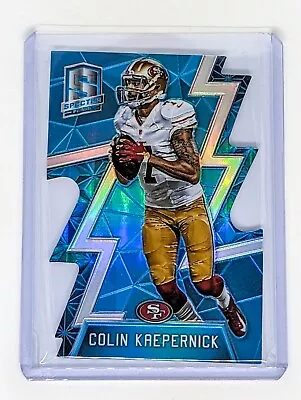 2016 Panini Spectra Neon Blue Die-Cut #90 Colin Kaepernick /35 49ers • $19.99