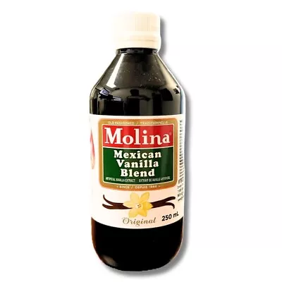 Molina Mexican Vanilla Blend Extract - Original 8.3 Fl Oz • $3.49