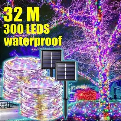 10-32M LED Solar USB Strip Lights Fairy Tube Lamp Garden Path Outdoor Decor AU • $13.99