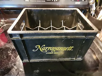 Antique Vintage Narragansett  Beer Plastic Crate Carrier Box • $49