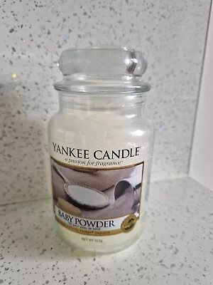 Yankee Candle Large Jar Baby Powder 2012 Pour  • £22.99