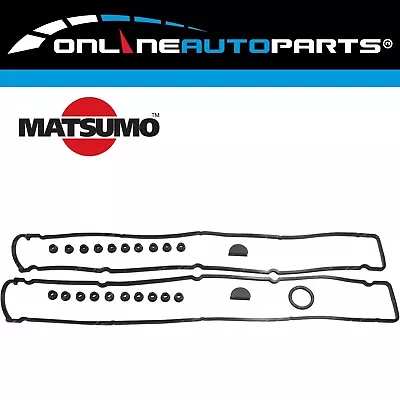 2 Rocker Valve Tappet Cover Gaskets For Skyline R32 R33 R34 2.6L RB26DETT Turbo • $59.95