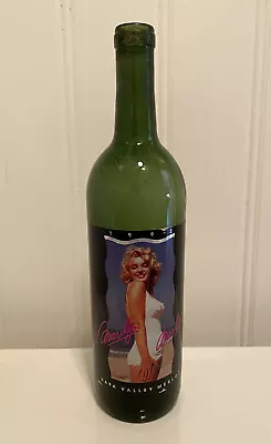 SEXY Swimsuit Marilyn Monroe 1992 Merlot Wine Bottle EMPTY  Napa Valley • $25.50