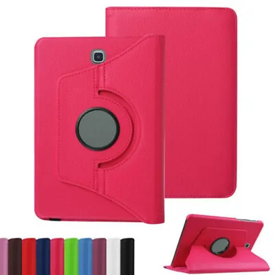 360 Rotate Leather Case Cover For Samsung Galaxy Tab S2 8  Inch SM-T710/T715 • £2.40
