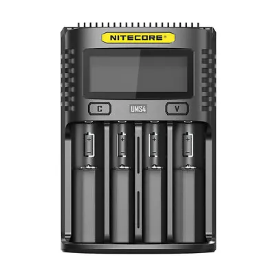 NITECORE UMS4 Intelligent USB Four Slot Superb Battery Charger • $38.95