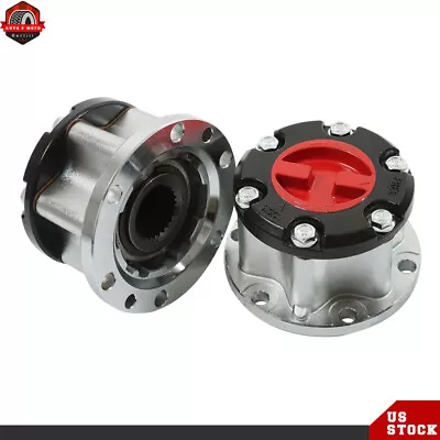 2× Manual Wheel Locking Hubs For 86-95 Toyota Pick Up Truck 4Runner 43509-35030 • $46.95