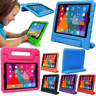 Kids Children's Shockproof Foam Handle Stand Case Cover For IPad Huawei Samsung • £13.98