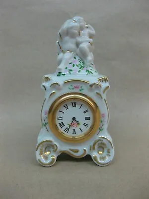 $30.01 • Buy Vintage Franklin Mint Louis V Cartel Clock ~ Miniature Clock~ Treasury Of Clocks