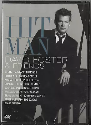 Hit Man David Foster & Friends (DVD 2008) Brand New Factory Sealed  • $19.99