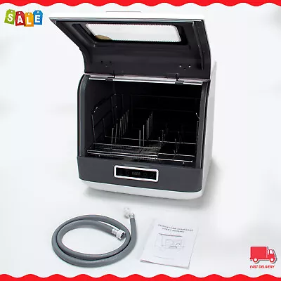 Home Countertop Dishwasher Mini Table Top Free-standing Dishwasher 110/220V • £183