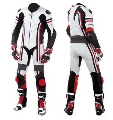 Motorcycle Racing Leather Motorbike Biker Riding Suit • $270