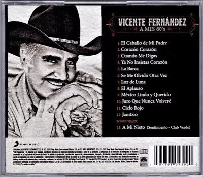 VICENTE FERNANDEZ Amis 80's CD NEW SEALED  • $14.99