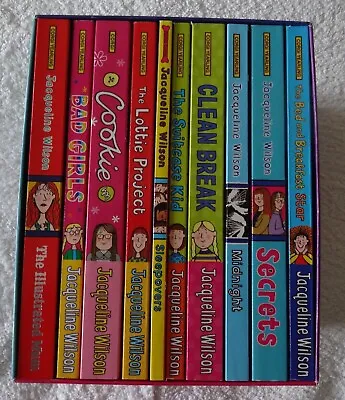 JACQUELINE WILSON - 10 X BOOK BOXSET - UNUSED / UNREAD - LIKE NEW • £11.70