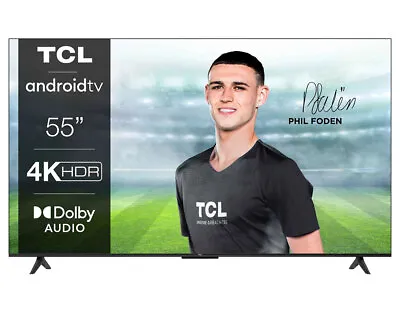 £329 • Buy TCL 55P638K 55  4K HDR LED TV With Android TV & Game Master