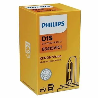 Philips Vision D1S Headlight Replacement Xenon Bulb 85415VIC1 Single • $81.29