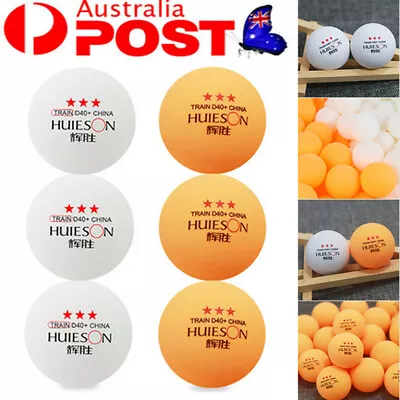 $9.79 • Buy 3PCS 3-Star Table Tennis Balls Professional ABS Pingpong Ball Training Ball 40mm
