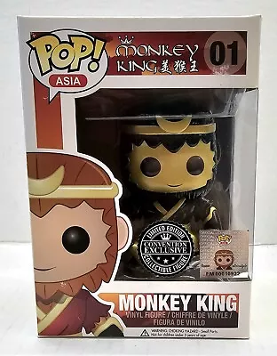 Funko POP! Asia Monkey King (Gold) #01  Convention Exclusive Vinyl Figure • $69.99