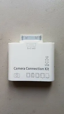 5 In 1 Usb Camera Connection Kit For Card Reader Adapter Ipad Apple Iphone -used • £6.96