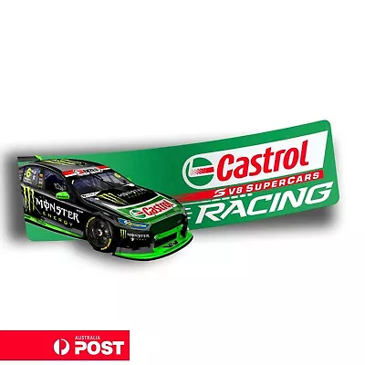 CASTROL Racing V8 SUPERCARS FORD - Monster Energy Drink Logo Car Vinyl Stickers • $6.49