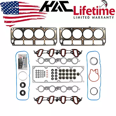 Cylinder Head Gasket Kit Set MLS For HS26191PT 4.8L 5.3L Chevrolet GMC Cadillac • $54.99