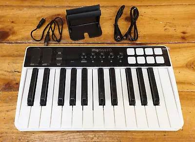 IK Multimedia IRig Keys I/O 25-Key Midi Controller With Audio Interface ISSUE • $75.60