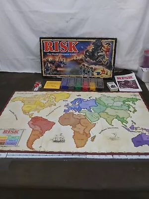 Risk Board Game Vintage 1993 The World Conquest Game Not Complete • $25.99