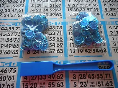 Bingo Magnetic Blue Wand 200 Magnetic Bingo Chips • $10.99