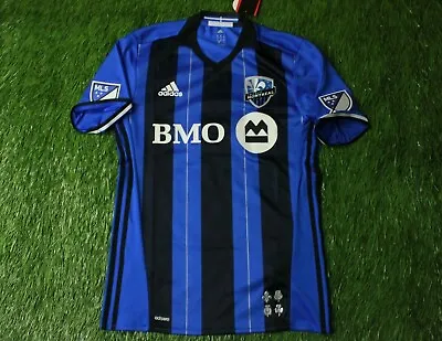 Montreal Impact 2016/2017 Player Issue Football Shirt Jersey Home Adidas Size M • $80.74