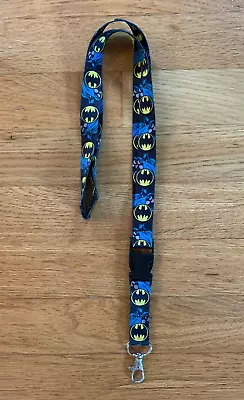 $4.25 • Buy DC Comics Super Hero Batman Lanyard For Keys, Badges, Teacher, Backpack, More