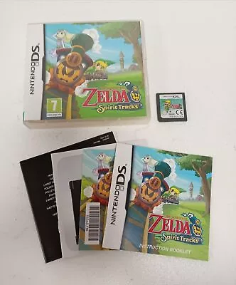 Nintendo DS The Legend Of Zelda: Spirit Tracks Complete In Case UK PAL 2009 • £9.99