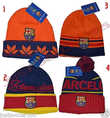 Fc Barcelona Beanie Official Winter Skull Cap Hat Authentic Messi 10 Official 19 • $9.99