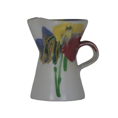 DARTINGTON Pottery Janice TCHALENKO POPPY Pattern Jug 5 3/4  (14.6 Cm) • £50