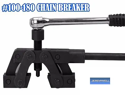 Roller Chain Breaker Cutter Detacher For Chain #100- #180 • $62.45