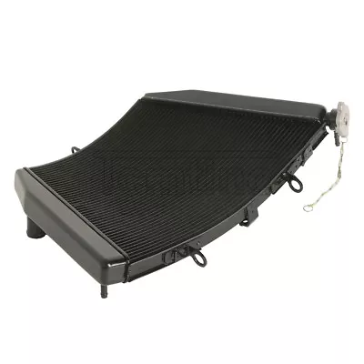 Black Radiator Cooler Cooling For Suzuki GSXR600 750 GSX-R600 GSX-R750 2006-2010 • $89.80