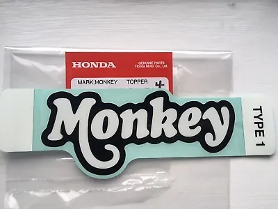 Honda Monkey Z125  Black Side Panel Decal New Monkey Bike Z50 • $8.71