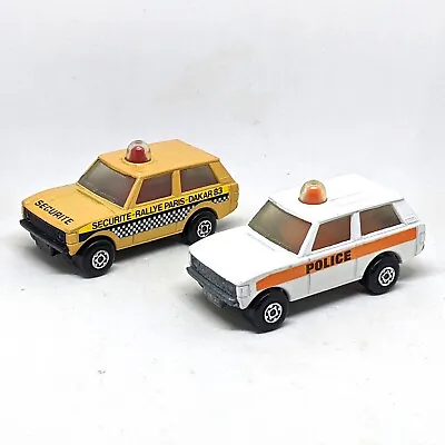 Matchbox Lesney Superfast No. 20 Police Patrol Range Rover Variation Pair  • £9.95