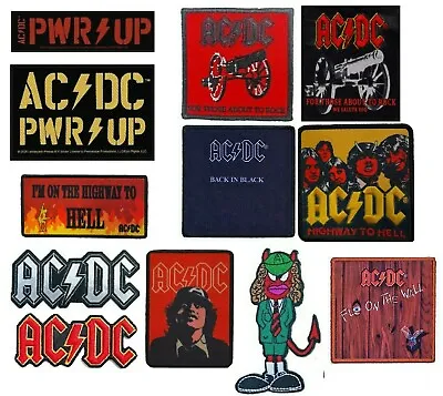 £2.99 • Buy Ac/dc - Official Merchandise - Iron On / Sew On Patch - Pwr Up / Logo / Angus