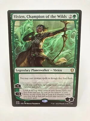 Vivien Champion Of The Wilds NM/M* Commander Baldur's Gate 838 Mtg -UnltdCards • $1.73