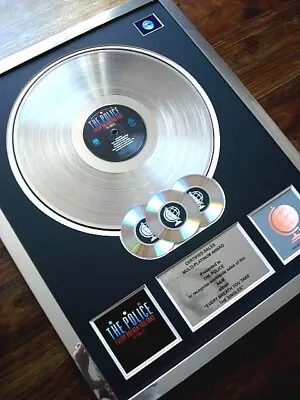 £174.99 • Buy The Police Every Breath You Take The Singles Lp Multi Platinum Disc Record Award