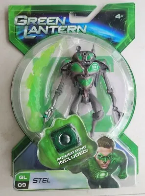$9.99 • Buy New Green Lantern Stel Gl 09 Action Figure With Power Ring Mattel! G13