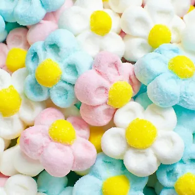 Marshmallow Flower Pick N Mix Easter Sweets Mothers Day Party Wedding Favours • £5.25