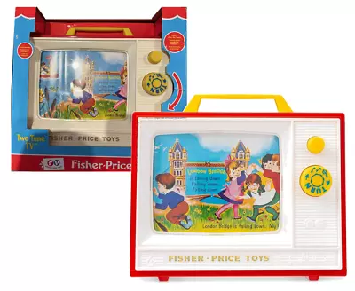 NEW - Fisher-Price Retro Toy Series - Two Tune Television • $109