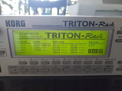 KORG TRITON RACK Sound Module/Synthesizer/Sampler • $309