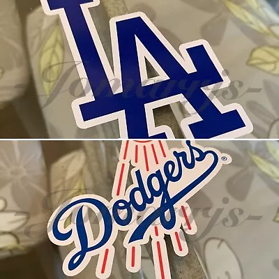 Los Angeles Dodgers Baseball Team Logo MLB Sticker Decal Vinyl #Dodgers (4”-18”) • $5.99