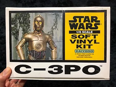 Star Wars C3po  1/6 Kaiyodo Soft Vinyl Model Kit • $72