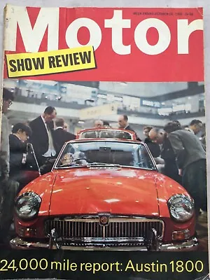 Motor Magazine - 29 October 1966 - Triumph GT6 Austin 1800 & 1100 Countryman • £9.79